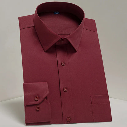 Men’s Classic Long-Sleeve Dress Shirt
