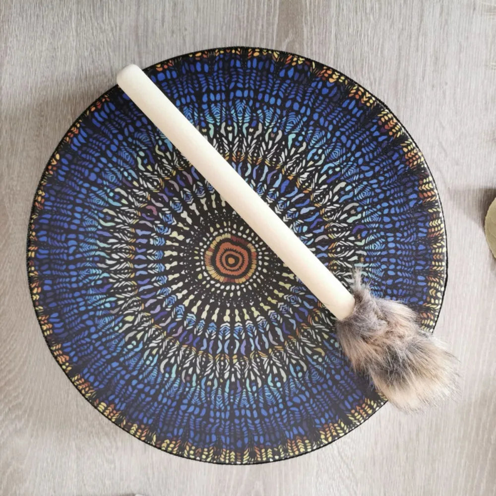 Handmade Frame Drum for Rhythm, Meditation & Percussion