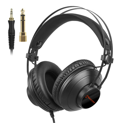 Studio Monitor Wired Over Ear Audio Recording Monitor Headset