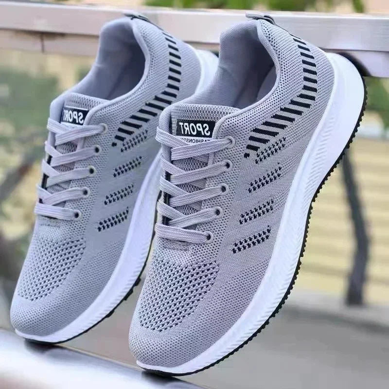DUTRIEUX Men's Lightweight Lifestyle Sneakers – Breathable Everyday Movement Shoes