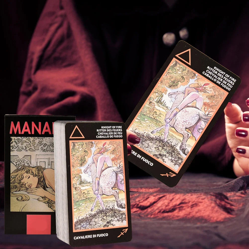 Tarot of Manara – Sensual 78-Card Divination Tarot Deck