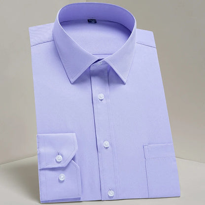 Men’s Classic Long-Sleeve Dress Shirt