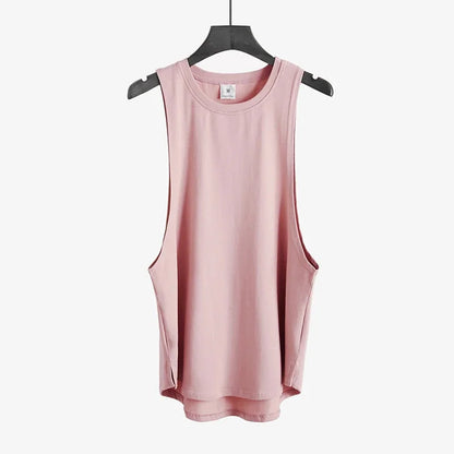 MUSCLEGUYS Men’s Gym Stringer Tank Top for Bodybuilding & Training Performance