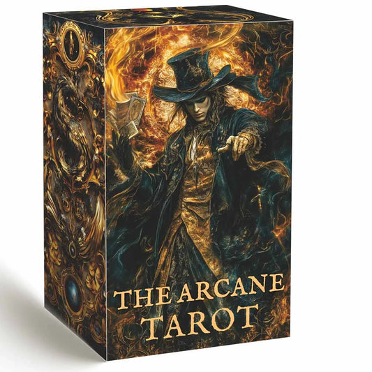 Magic Arcana Tarot Deck – 78 Card Divination Set