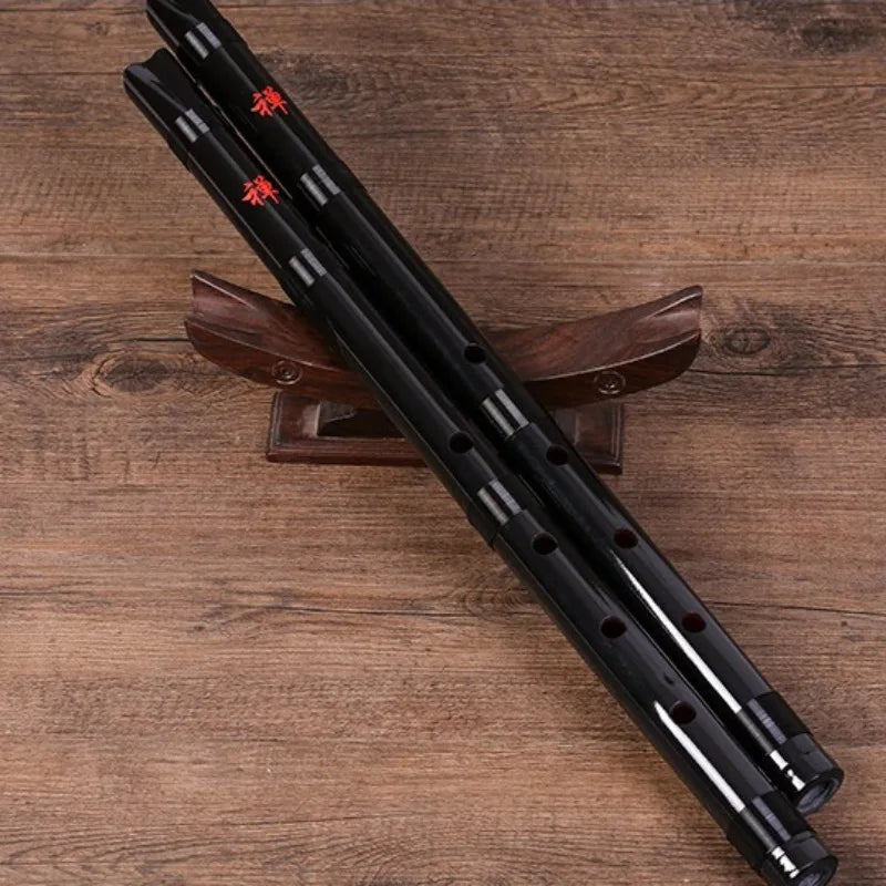 OLOMM Professional-Style Bamboo Flute – Portable Traditional Wind Instrument