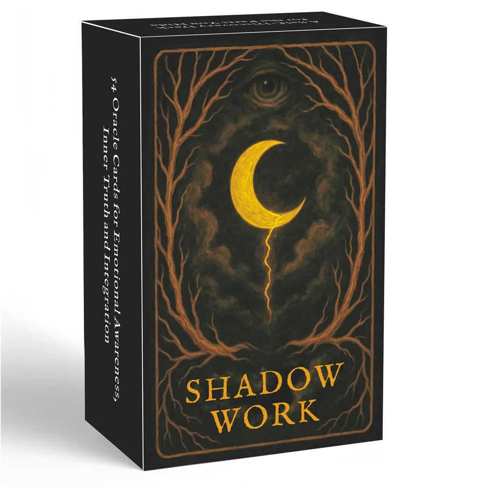 Reflective Moon Shadow Work Oracle Deck – 54 Card Self-Discovery Set