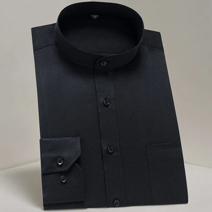 Men’s Classic Long-Sleeve Dress Shirt