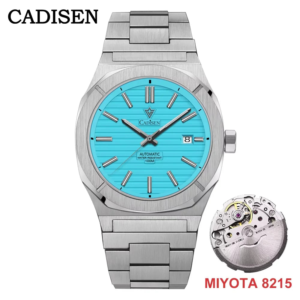 CADISEN Automatic Watch – Retro Diver Style Miyota 8215 Sapphire Edition