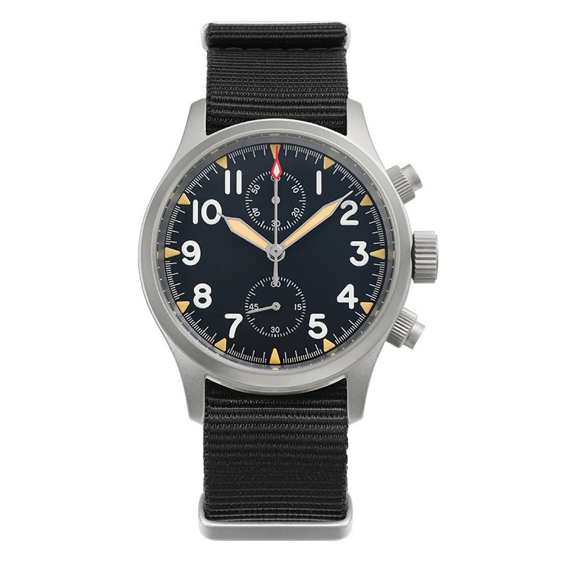 Militado VK61 VK67 Military Chronograph Watch for Men – Rugged Stainless Steel Sports Watch