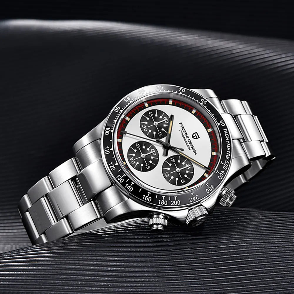 Reloj Hombre PAGANI DESIGN VK63 Chronograph Watch – Sapphire Crystal 100M Waterproof Sports Luxury Style