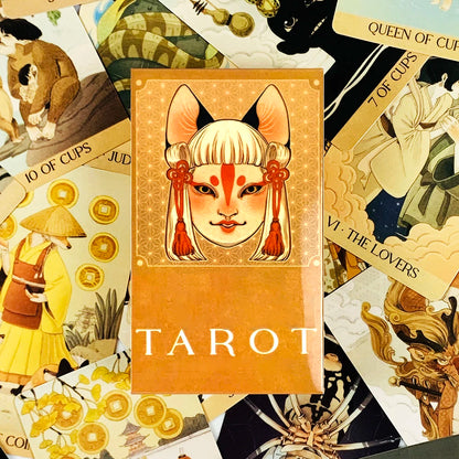 High-Quality 78-Card Tarot Deck – Classic Divination & Prediction Cards for Beginners & Gifts