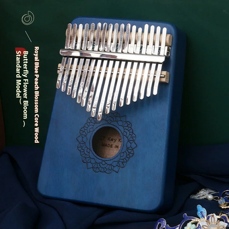 17-Key Kalimba Thumb Piano for Portable Music & Beginner Learning