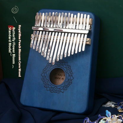 17-Key Kalimba Thumb Piano for Portable Music & Beginner Learning
