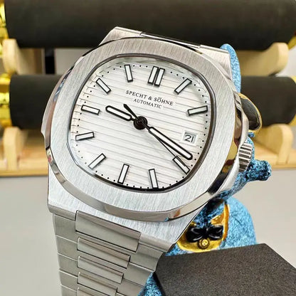 Specht & Sohne Luxury Business Automatic Watch for Men – Stainless Steel Miyota Timepiece