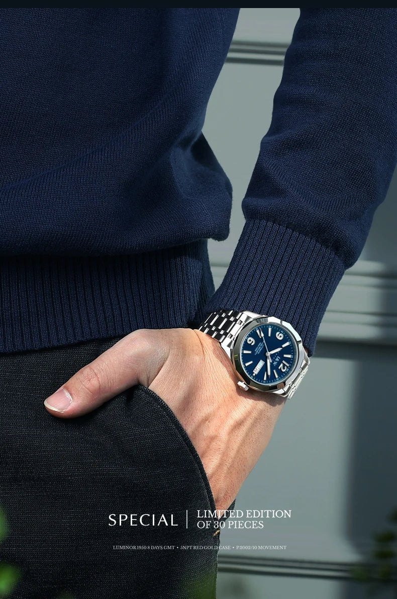I&W CARNIVALAutomatic Diver-Style Watch for Men – 100M Waterproof Mechanical Timepiece