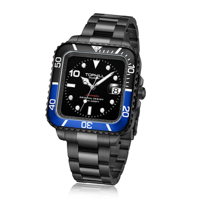 TOPHILL TD005G Green Dial Automatic Watch – Sapphire Crystal & Mechanical Precision
