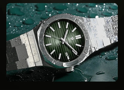 CADISEN Automatic Watch – Retro Diver Style Miyota 8215 Sapphire Edition