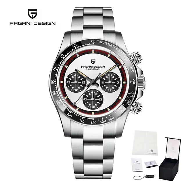 Reloj Hombre PAGANI DESIGN VK63 Chronograph Watch – Sapphire Crystal 100M Waterproof Sports Luxury Style