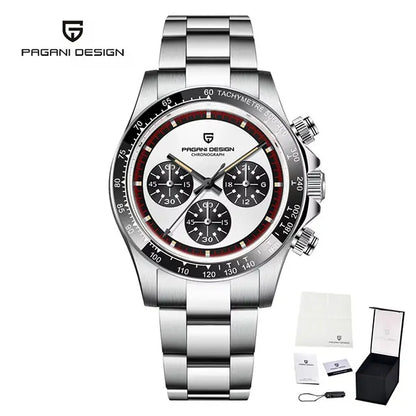 Reloj Hombre PAGANI DESIGN VK63 Chronograph Watch – Sapphire Crystal 100M Waterproof Sports Luxury Style