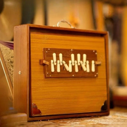 Indian Wooden Singing Box – Meditation & Sound Healing Yoga Percussion Instrument