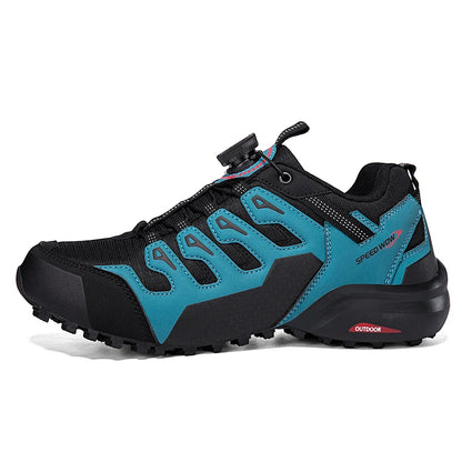 HIKEUP Suede Leather Hiking Shoes for Durable Outdoor Performance
