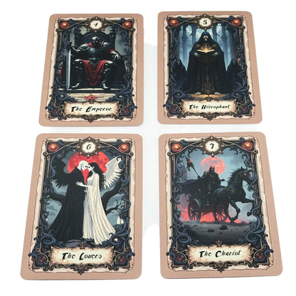 Dark Tarot Deck – 78 Card Divination Set