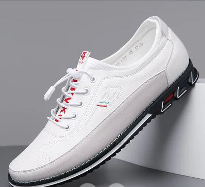 Men’s Leather Casual Board Shoes for Smart Casual & Everyday Wear