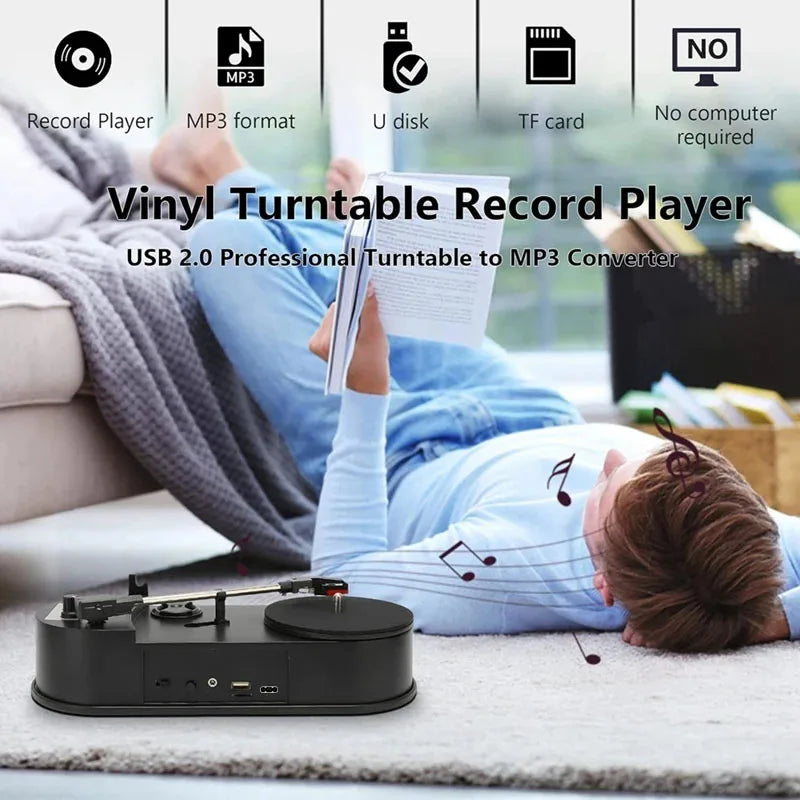 CENULIN ezcap613 Portable Turntable to MP3 Converter