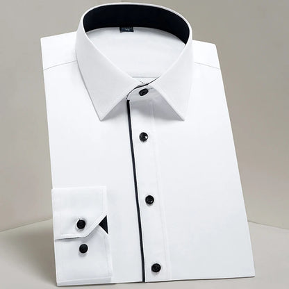 Men’s Classic Long-Sleeve Dress Shirt
