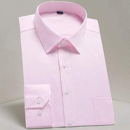 Men’s Classic Long-Sleeve Dress Shirt