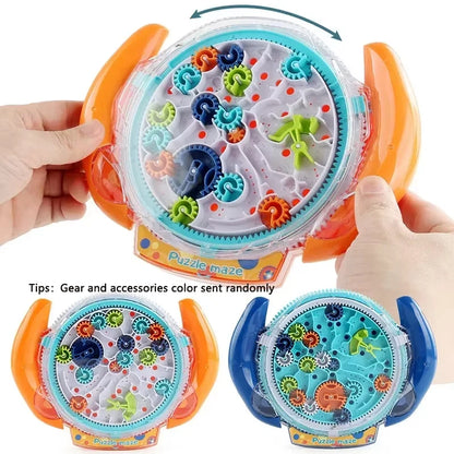 3D Transparent Puzzle Maze Ball – Brain Teaser Toy for Kids & Adults