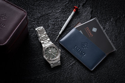IX&DAO Warrior 37mm Automatic Watch – Miyota 9015 Sapphire Crystal Stainless Steel Timepiece
