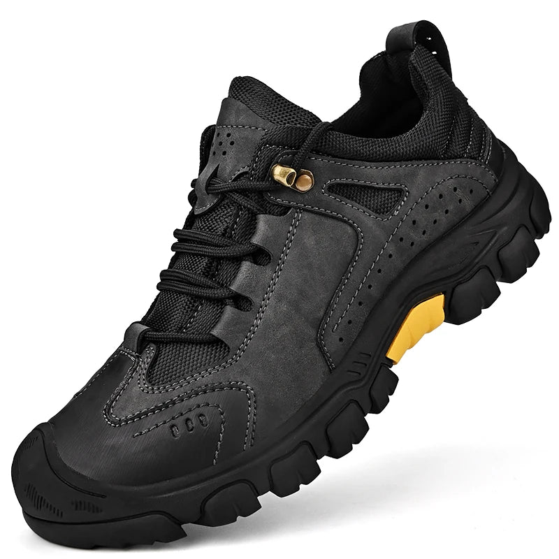 HIKEUP Men’s Waterproof Trekking Sneakers for Outdoor Comfort and Everyday Use