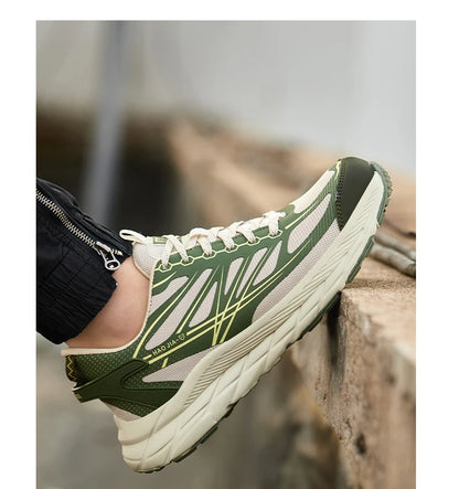 MJYTHF Lightweight Safety Work Shoes – Steel Toe Breathable Industrial Sneakers