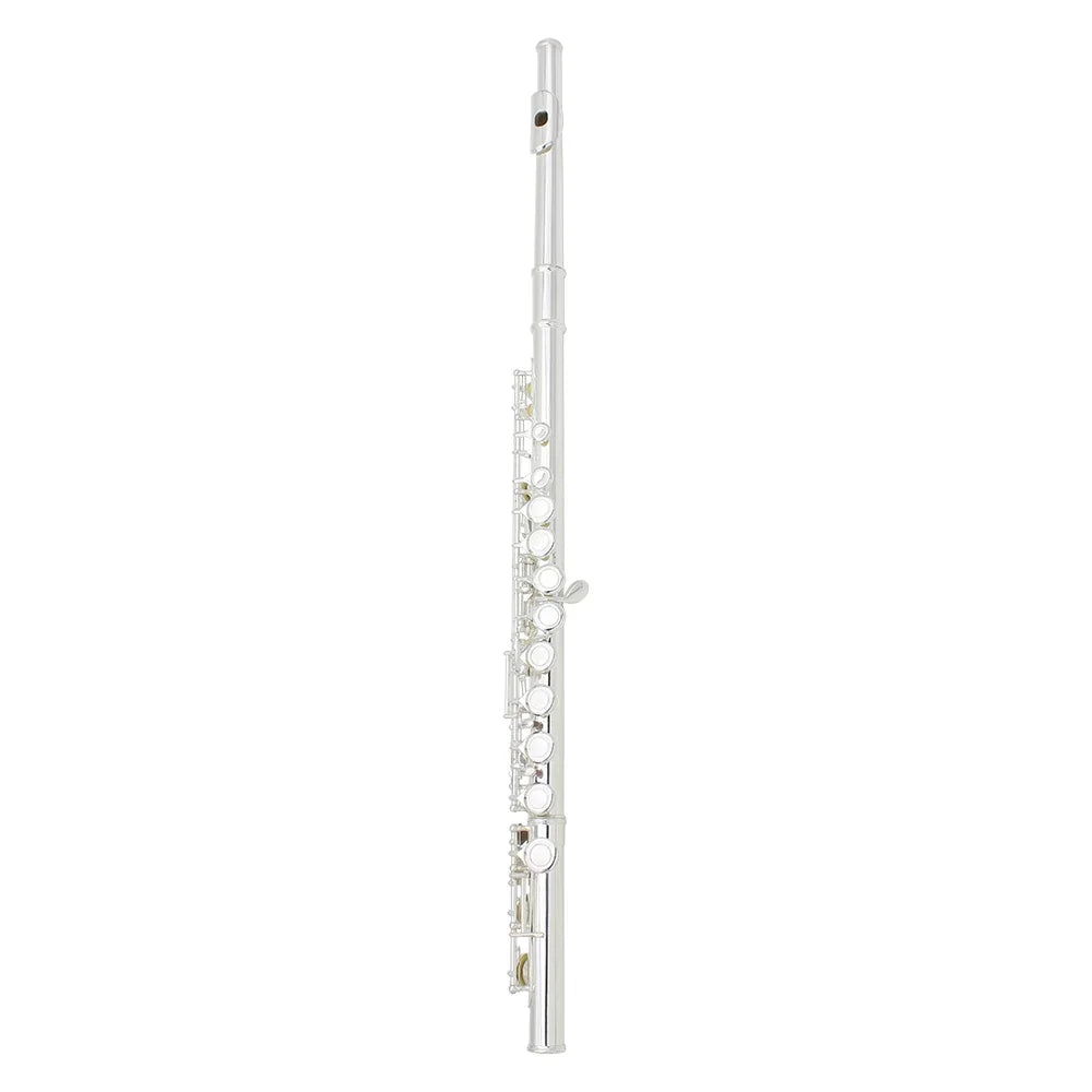Slade Silver Concert Flute – 16-Key C-Tune Beginner Flute with Case & Cleaning Kit