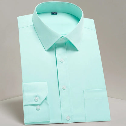 Men’s Classic Long-Sleeve Dress Shirt