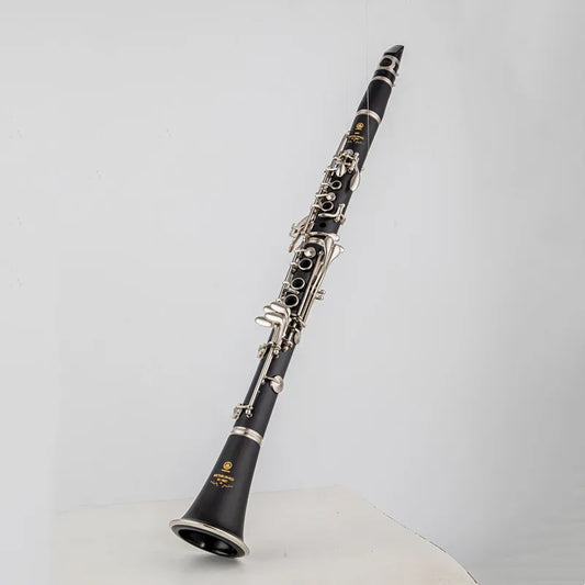 Japanese 17-Key B♭ Clarinet – Bakelite Body Woodwind Instrument for Students & Beginners
