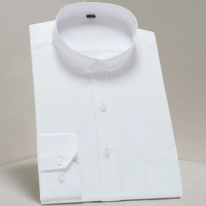 Men’s Classic Long-Sleeve Dress Shirt