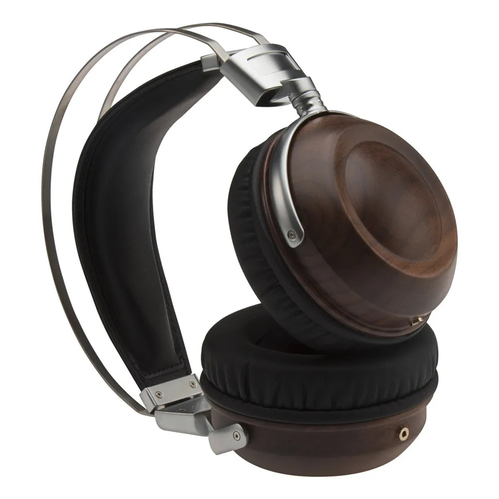 ERILLES Monitoring HiFi Headphones 50mm  Dynamic Wooden Over-Ear Headphones