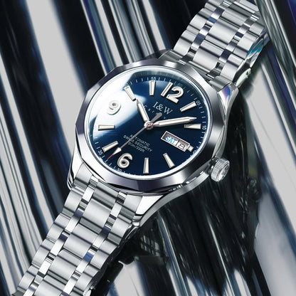 I&W CARNIVALAutomatic Diver-Style Watch for Men – 100M Waterproof Mechanical Timepiece