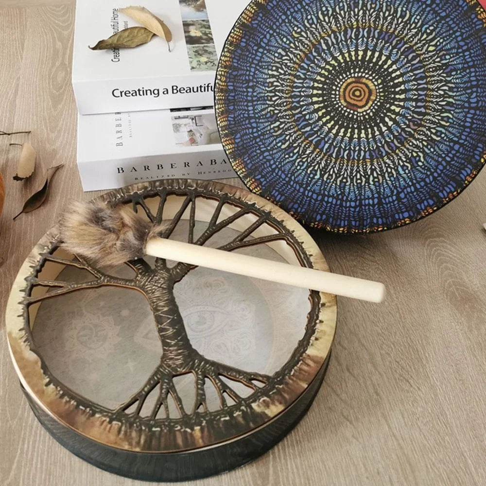 Handmade Frame Drum for Rhythm, Meditation & Percussion