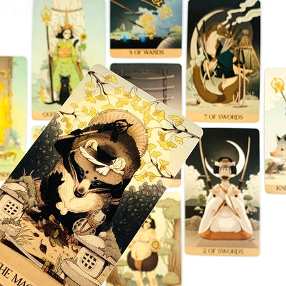 High-Quality 78-Card Tarot Deck – Classic Divination & Prediction Cards for Beginners & Gifts