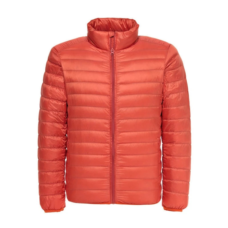 QUANBO Men’s Lightweight Packable Puffer Jacket for Travel, Daily Wear & Cold Weather