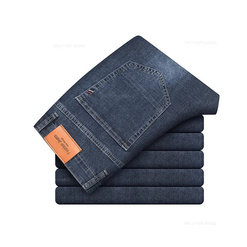 Men’s Grey Stretch Denim Jeans