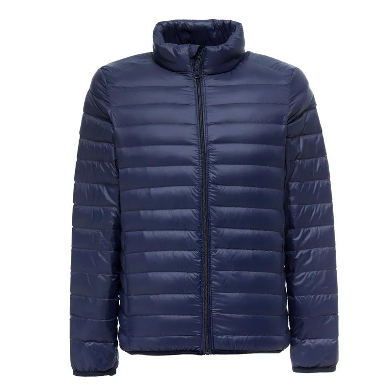 QUANBO Men’s Lightweight Packable Puffer Jacket for Travel, Daily Wear & Cold Weather