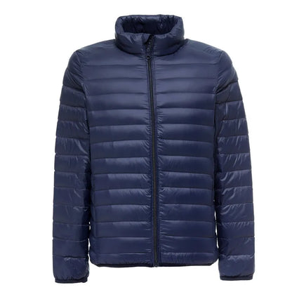 QUANBO Men’s Lightweight Packable Puffer Jacket for Travel, Daily Wear & Cold Weather