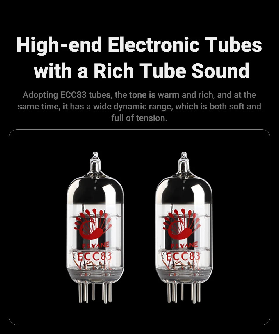 AIYIMA T20 Vacuum Tube Preamplifier  ECC83
