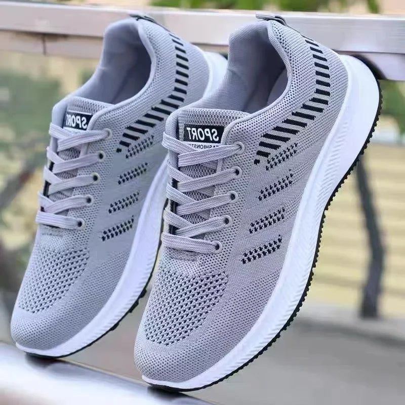 DUTRIEUX Men's Lightweight Lifestyle Sneakers – Breathable Everyday Movement Shoes