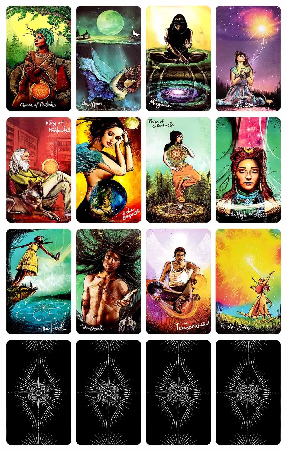 Light Prophet Tarot – 78-Card Oracle & Divination Deck