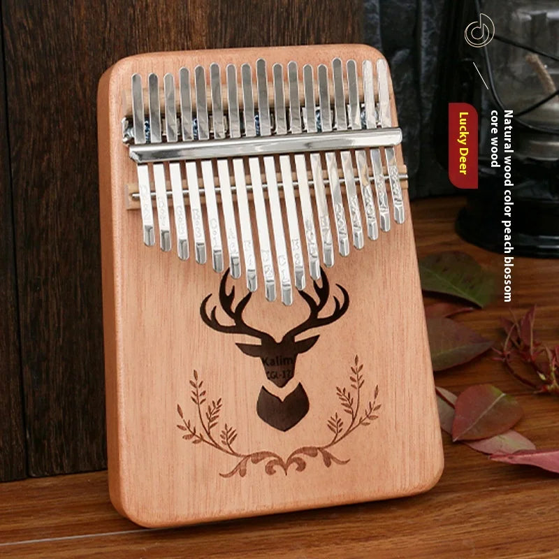 17-Key Kalimba Thumb Piano for Portable Music & Beginner Learning
